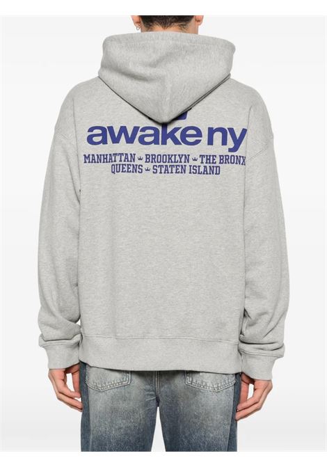 good everywhere pullover hoodie man grey AWAKE NY | AWK-SP26-HD001HE